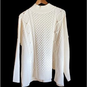 FABULOUS 100% cotton J Crew cable knit sweater